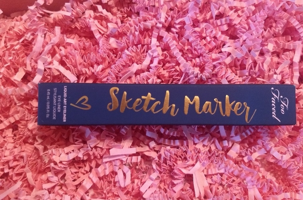 NEW Too Faced Sketch Marker - Deep Navy Blue